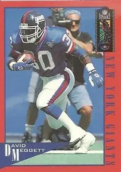1995 Classic NFL Experience #70 - Dave Meggett - New York Giants