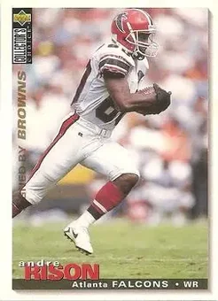 1995 Collector's Choice #76 - Andre Rison - Cleveland Browns