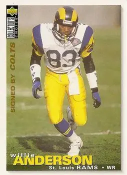 1995 Collector's Choice #77 - Flipper Anderson - Indianapolis Colts