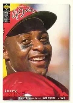 1995 Collector's Choice #78 - Jerry Rice - San Francisco 49ers