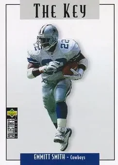 1995 Collector's Choice Update #U61 - Emmitt Smith - Dallas Cowboys