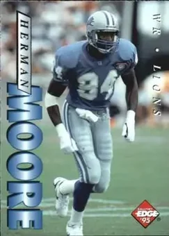 1995 Collector's Edge #66 - Herman Moore - Detroit Lions