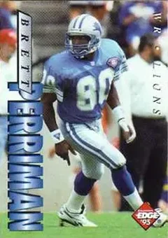 1995 Collector's Edge #68 - Brett Perriman - Detroit Lions