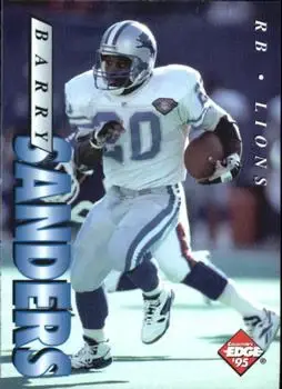 1995 Collector's Edge #69 - Barry Sanders - Detroit Lions
