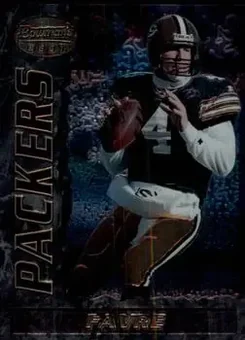 1995 Bowman's Best #43 - Brett Favre - Green Bay Packers 1995 Bowman's Best #43 - Brett Favre - Green Bay Packers
