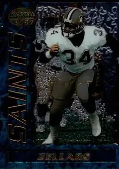 1995 Bowman's Best #44 - Ray Zellars - New Orleans Saints