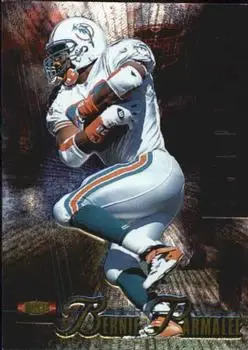 1995 Classic Images Limited #72 - Bernie Parmalee - Miami Dolphins