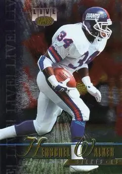 1995 Classic Images Limited Live #80 - Herschel Walker - New York Giants - Front
