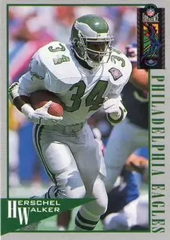 1995 Classic NFL Experience #77 - Herschel Walker - Philadelphia Eagles