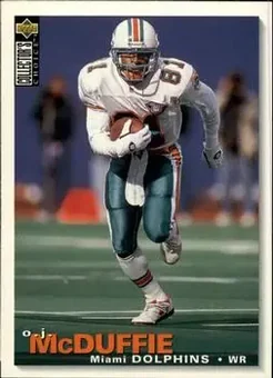 1995 Collector's Choice #81 - O.J. McDuffie - Miami Dolphins
