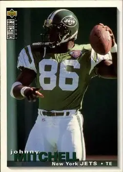 1995 Collector's Choice #83 - Johnny Mitchell - New York Jets