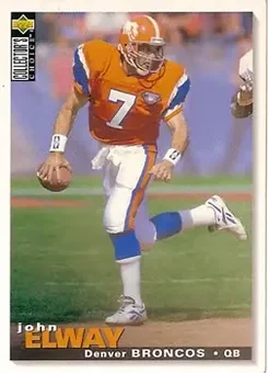 1995 Collector's Choice #88 - John Elway - Denver Broncos 1995 Collector's Choice #88 - John Elway - Denver Broncos