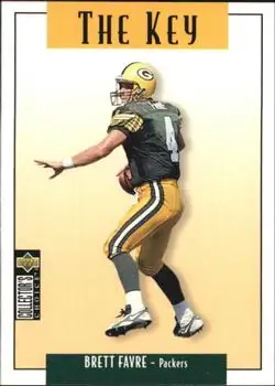 1995 Collector's Choice Update #U73 - Brett Favre - Green Bay Packers