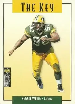 1995 Collector's Choice Update #U77 - Reggie White - Green Bay Packers