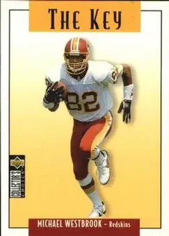 1995 Collector's Choice Update #U79 - Michael Westbrook - Washington Redskins 1995 Collector's Choice Update #U79 - Michael Westbrook - Washington Redskins