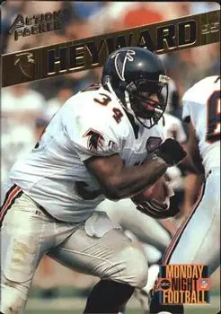 1995 Action Packed Monday Night Football #72 - Craig Heyward - Atlanta Falcons - Front