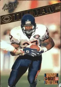 1995 Action Packed Monday Night Football #76 - Lewis Tillman - Chicago Bears