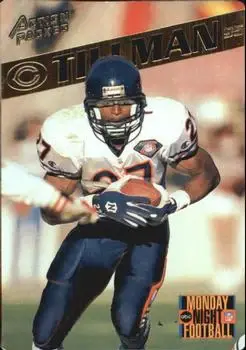 1995 Action Packed Monday Night Football #76 - Lewis Tillman - Chicago Bears - Front 1995 Action Packed Monday Night Football #76 - Lewis Tillman - Chicago Bears - Front