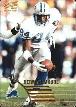 1995 Action Packed Rookies & Stars #71 - Herman Moore - Detroit Lions