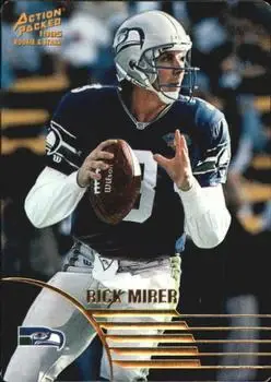 1995 Action Packed Rookies & Stars #79 - Rick Mirer - Seattle Seahawks