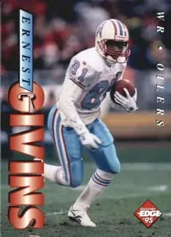 1995 Collector's Edge #77 - Ernest Givins - Houston Oilers