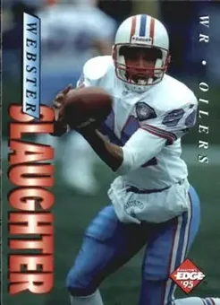 1995 Collector's Edge #80 - Webster Slaughter - Houston Oilers