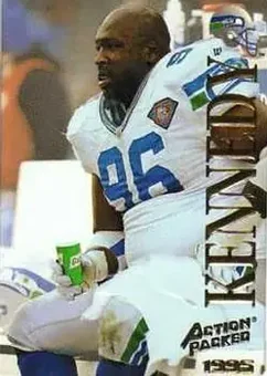 1995 Action Packed #72 - Cortez Kennedy - Seattle Seahawks