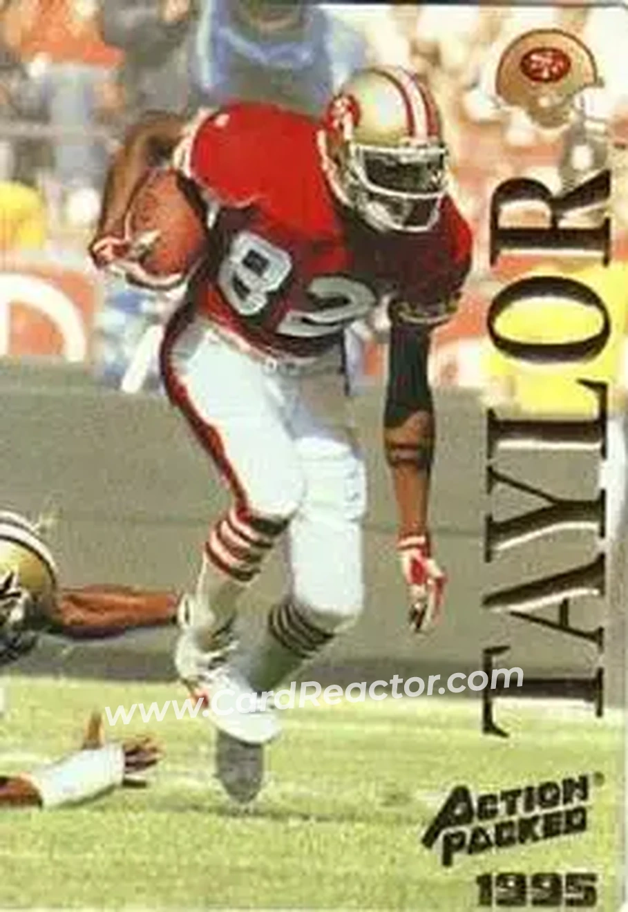 1995 Action Packed #73 - John Taylor - San Francisco 49ers 1995 Action Packed #73 - John Taylor - San Francisco 49ers