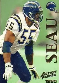 1995 Action Packed #79 - Junior Seau - San Diego Chargers