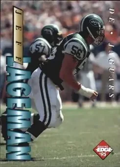 1995 Collector's Edge #88 - Jeff Lageman - Jacksonville Jaguars