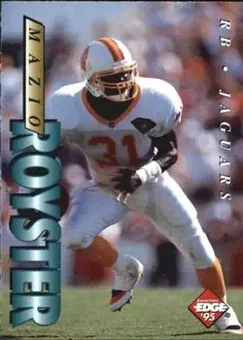 1995 Collector's Edge #89 - Mazio Royster - Jacksonville Jaguars