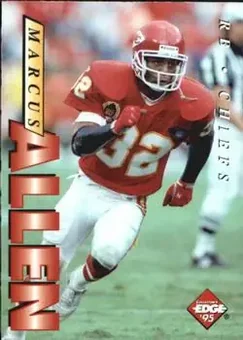 1995 Collector's Edge #90 - Marcus Allen - Kansas City Chiefs