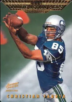 1995 Action Packed Rookies & Stars #82 - Christian Fauria - Seattle Seahawks