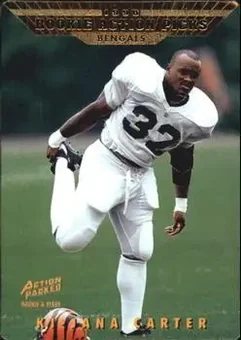 1995 Action Packed Rookies & Stars #89 - Ki-Jana Carter - Cincinnati Bengals
