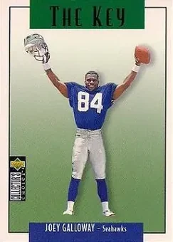 1995 Collector's Choice Update #U82 - Joey Galloway - Seattle Seahawks