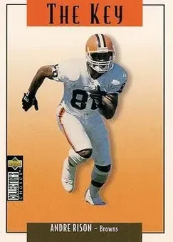 1995 Collector's Choice Update #U85 - Andre Rison - Cleveland Browns