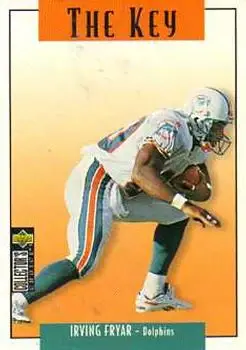 1995 Collector's Choice Update #U89 - Irving Fryar - Miami Dolphins