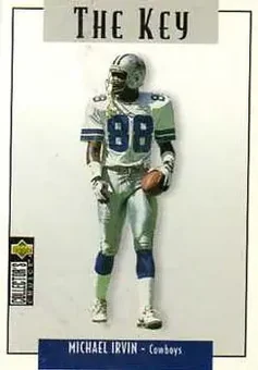 1995 Collector's Choice Update #U90 - Michael Irvin - Dallas Cowboys 1995 Collector's Choice Update #U90 - Michael Irvin - Dallas Cowboys