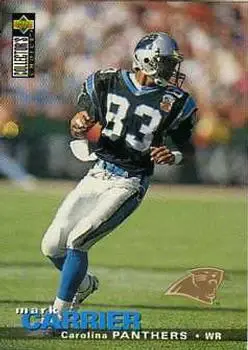 1995 Collector's Choice Update #U93 - Mark Carrier - Carolina Panthers