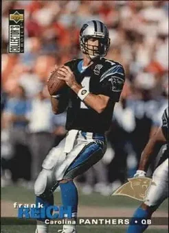 1995 Collector's Choice Update #U94 - Frank Reich - Carolina Panthers 1995 Collector's Choice Update #U94 - Frank Reich - Carolina Panthers