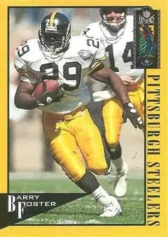1995 Classic NFL Experience #83 - Barry Foster - Pittsburgh Steelers 1995 Classic NFL Experience #83 - Barry Foster - Pittsburgh Steelers