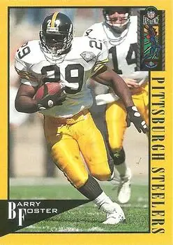 1995 Classic NFL Experience #83 - Barry Foster - Pittsburgh Steelers