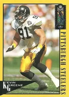 1995 Classic NFL Experience #86 - Kevin Greene - Pittsburgh Steelers