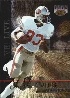 1995 Classic Images Limited Live #90 - J.J. Stokes - San Francisco 49ers