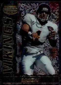 1995 Bowman's Best #46 - Warren Moon - Minnesota Vikings