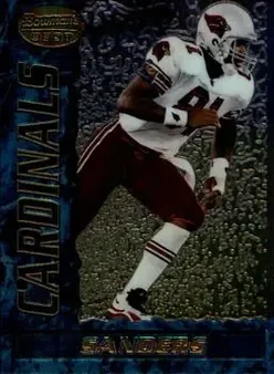 1995 Bowman's Best #47 - Frank Sanders - Arizona Cardinals