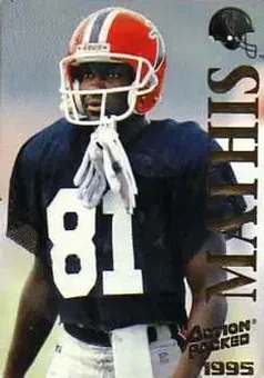 1995 Action Packed #85 - Terance Mathis - Atlanta Falcons