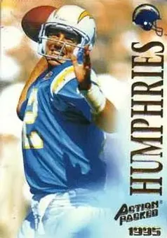 1995 Action Packed #88 - Stan Humphries - San Diego Chargers