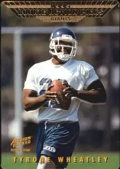 1995 Action Packed Rookies & Stars #95 - Tyrone Wheatley - New York Giants