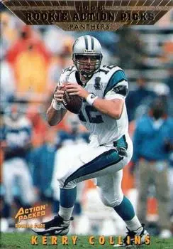 1995 Action Packed Rookies & Stars #98 - Kerry Collins - Carolina Panthers